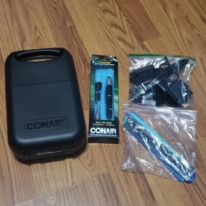 Mens Conair hair cutting lot container combs lot